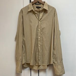 Club Monaco French cuff shirt (mens or womens). Size large